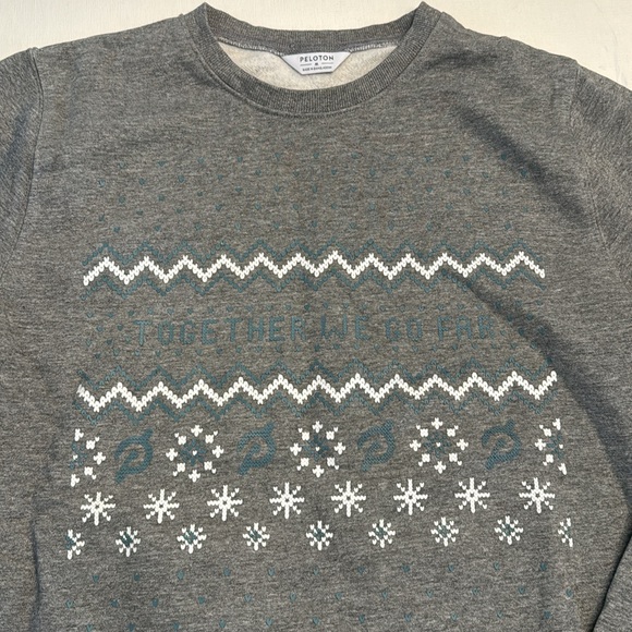 NWT PELOTON Ugly Holiday Crewneck Sweatshirt - Picture 5 of 6